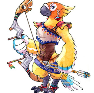 Zelda fan character, 2019