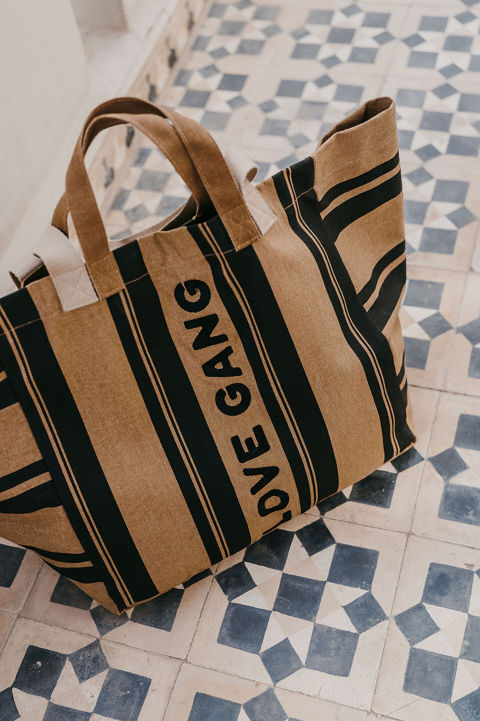 Miniature : Sac cabas XL - Love gang