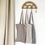 Miniature : Tote bag vichy sable
