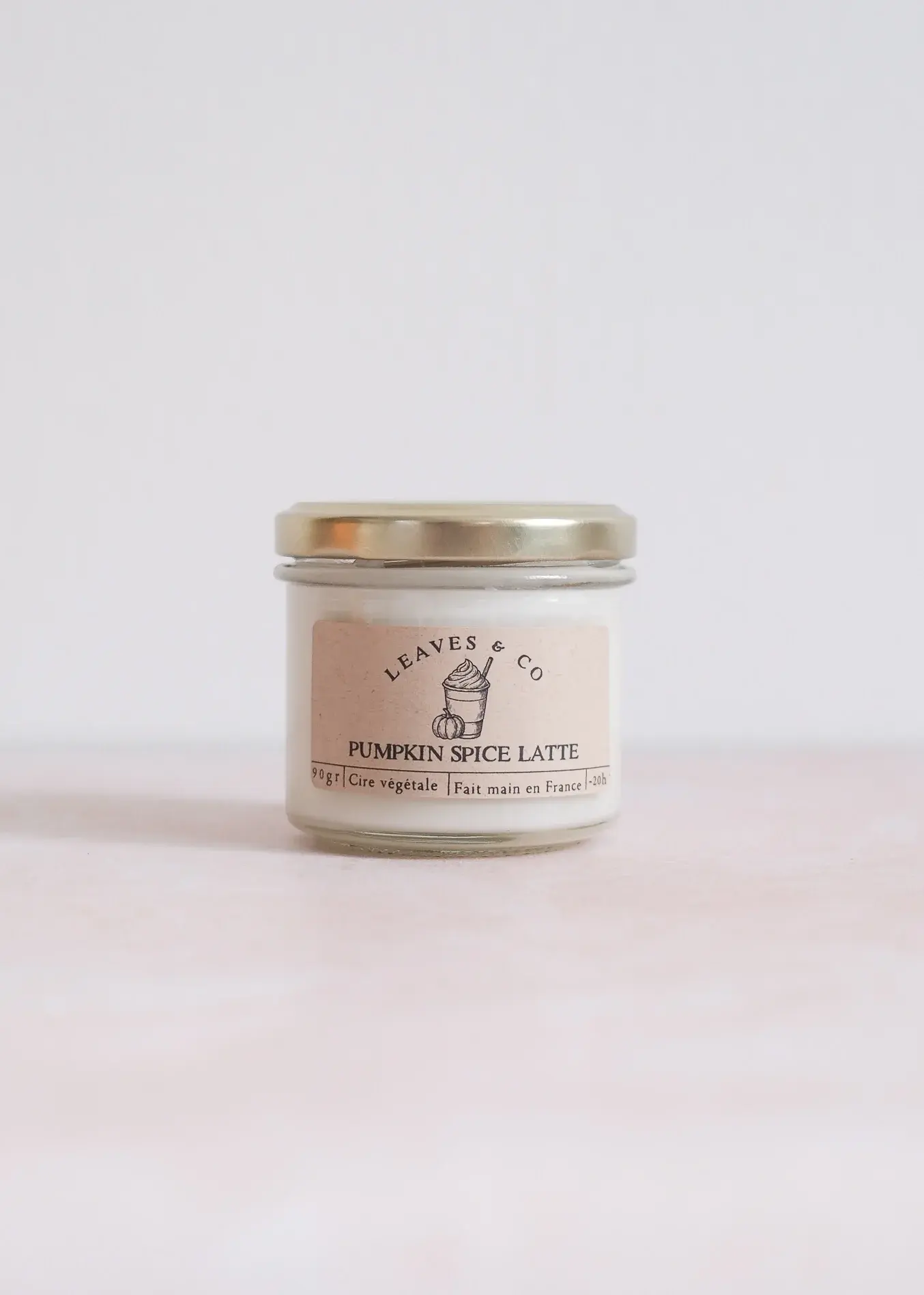 Bougie Pumpkin spice latte cake