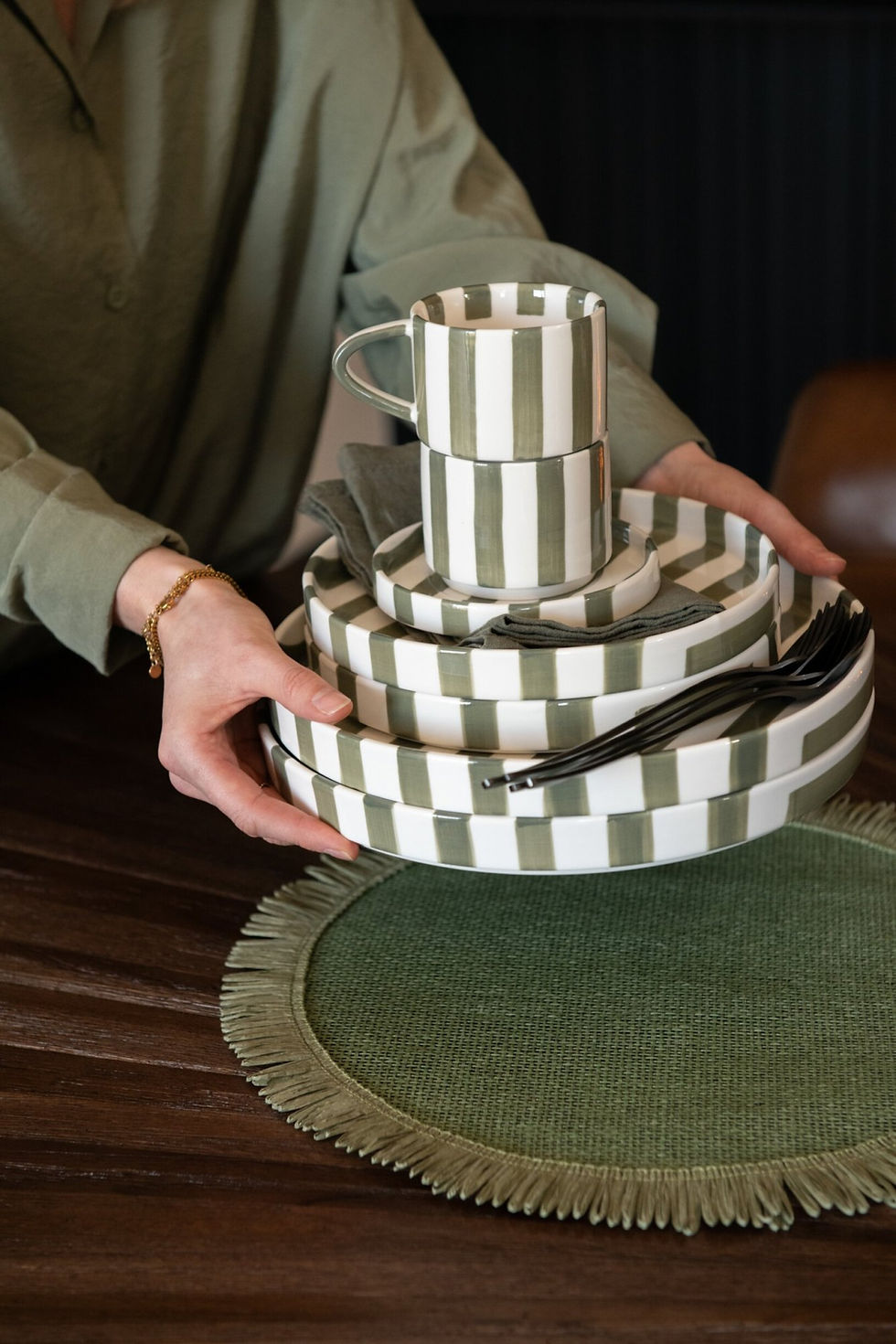 Miniature : Tasse verte - Ondine