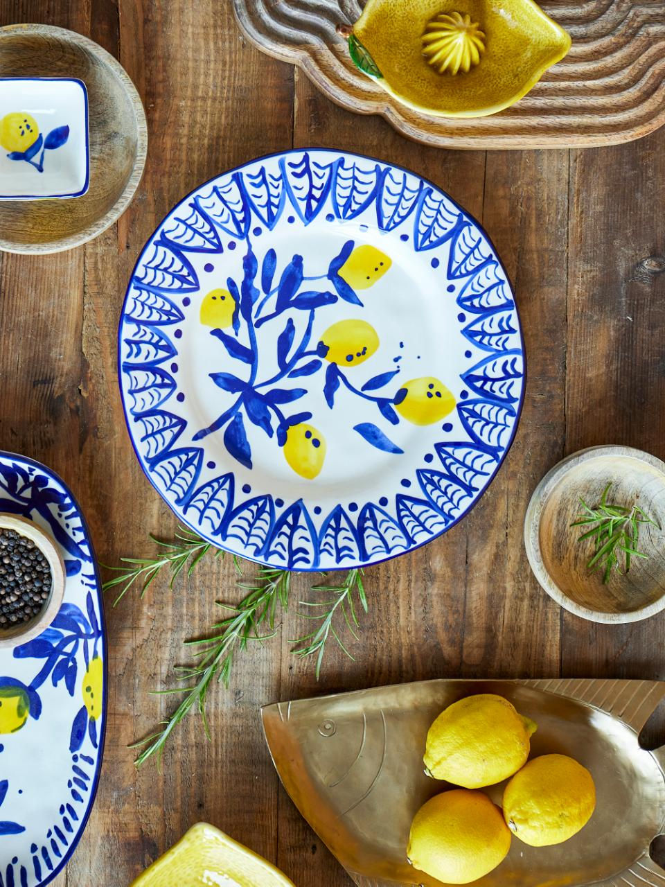 Miniature : Assiette Citron