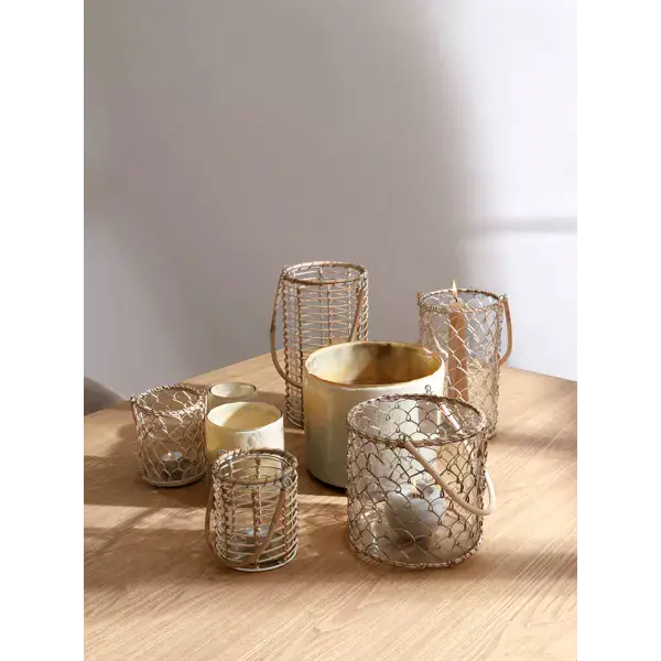 Miniature : Lanterne Cantaloupe