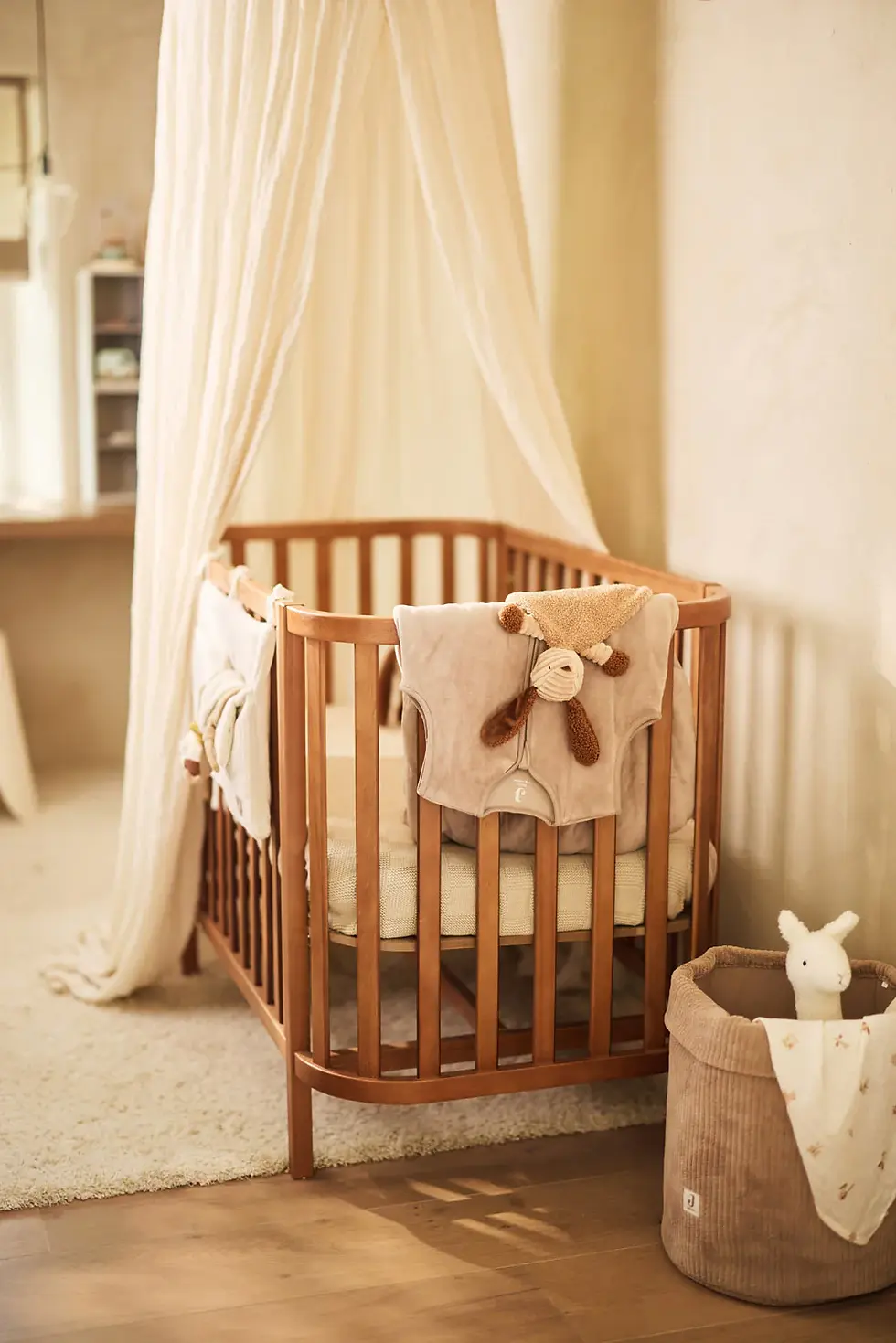 Miniature : Panier de soins - Cloudy Rib Milky Coffee 30x35 cm