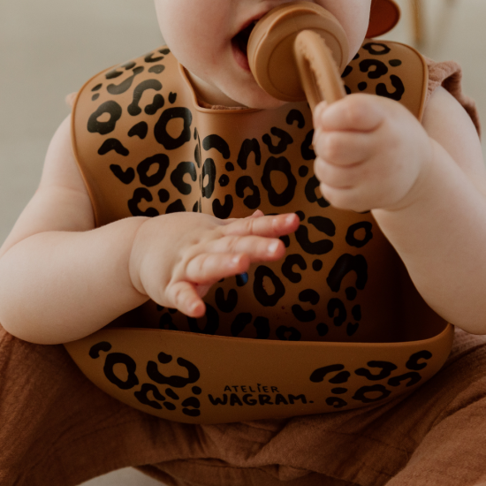 Miniature : Bavoir silicone