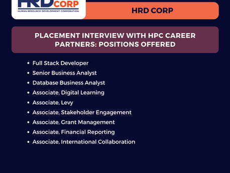 HRD Corp is Hiring