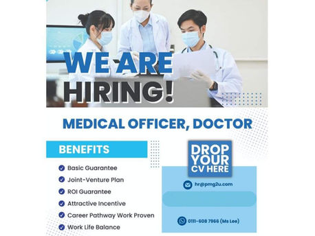 PMG (Public Medicare Group) | Hiring Pharmacist and Medical Officer