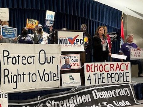 05/09/22 - Missouri Mondays - Stand up for abortion, voting rights, public education, unemployment!