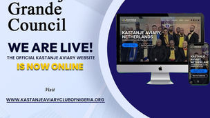 OFFICIAL LAUNCH OF THE KASTANJE AVIARY WEBSITE