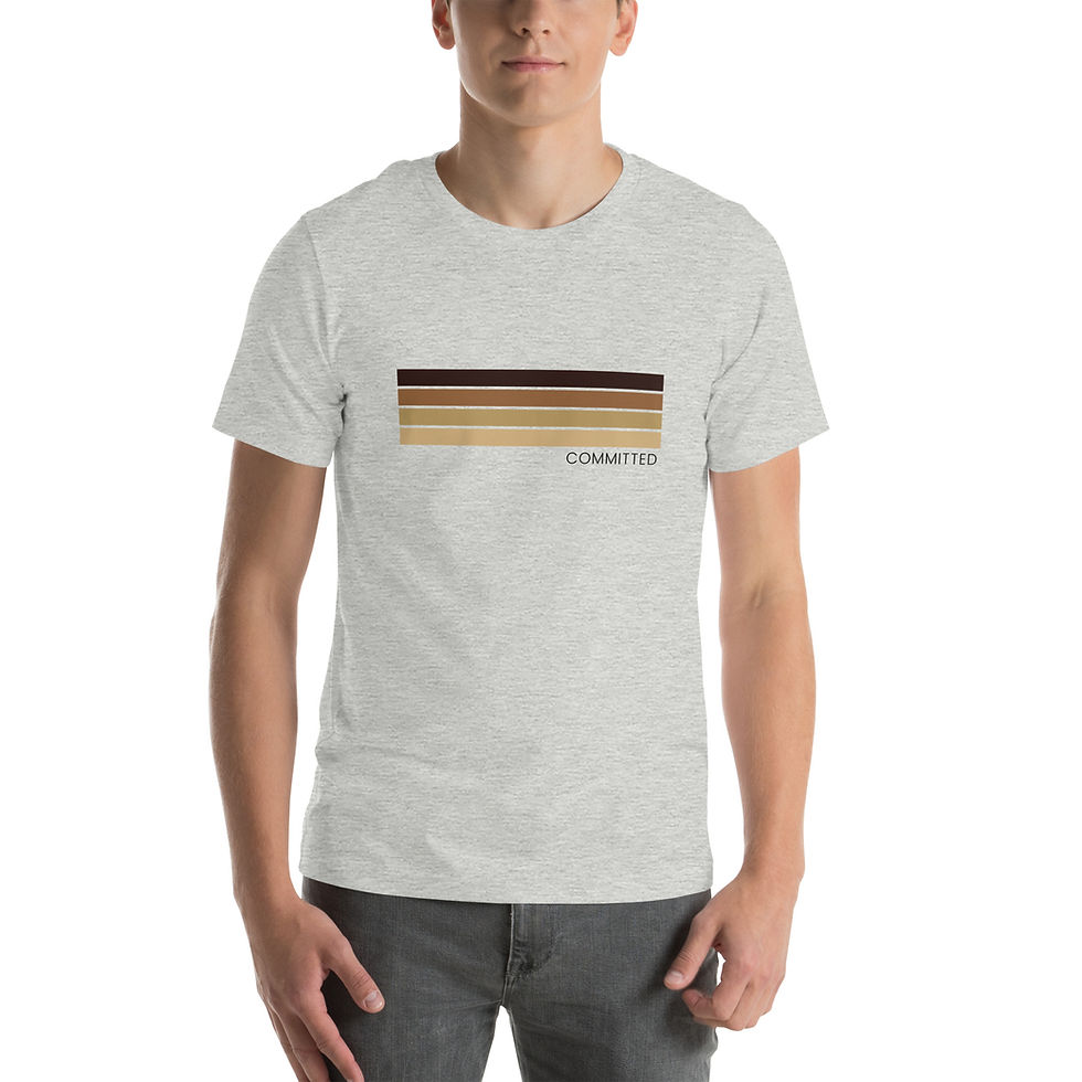 Thumbnail: Black History Month: Committed Ally Shirt, Light (Unisex Adult)