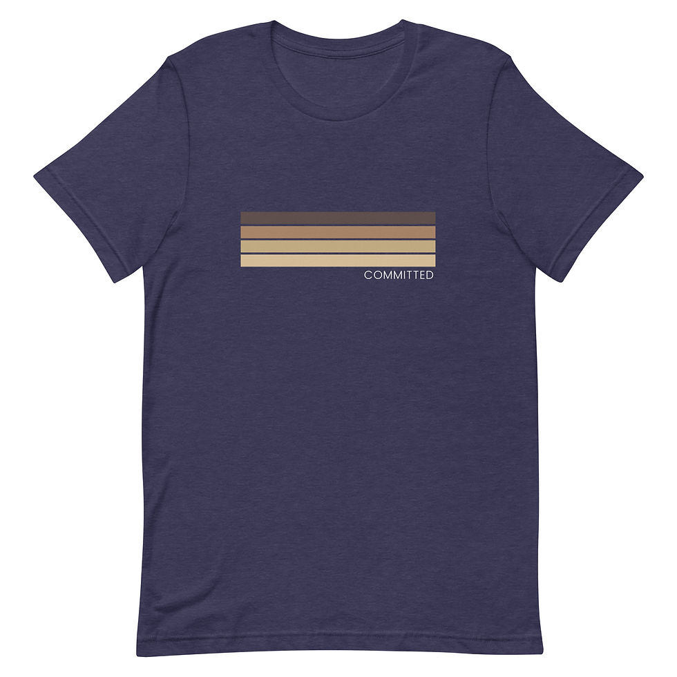 Thumbnail: Black History Month: Committed Ally Shirt, Dark (Unisex Adult)