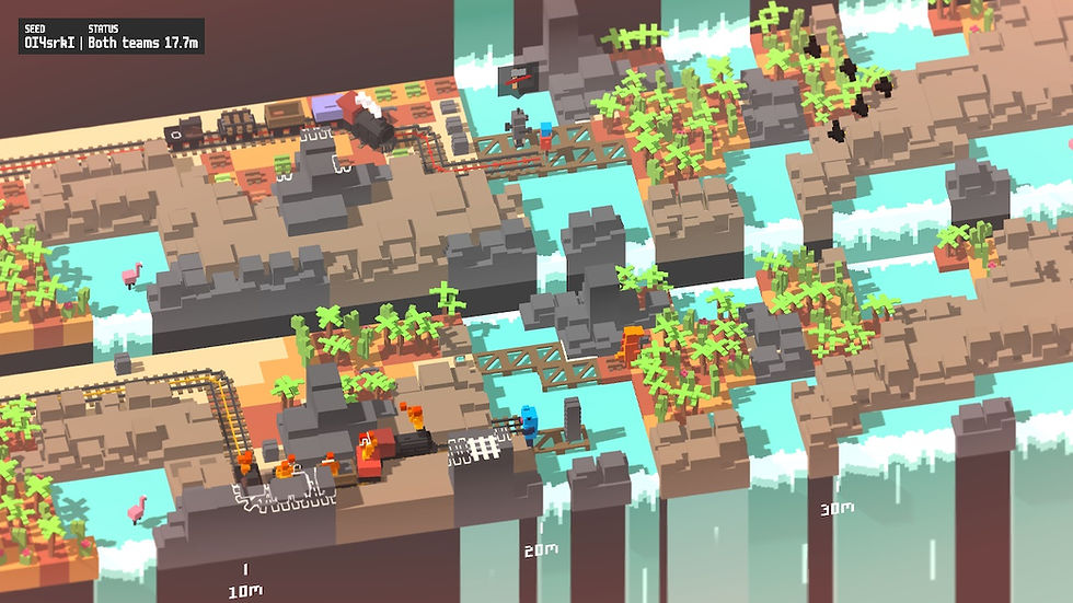 Unrailed! Gameplay (2023)