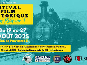 Le Festival du Film historique en plein air de Salon de Provence a 5 ans ! Un anniversaire qui coïncide avec la célébration des 130 ans du cinématographe.