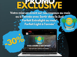 Une promotion pour la rentrée incontournable avec Sortir Dans Le Sud...