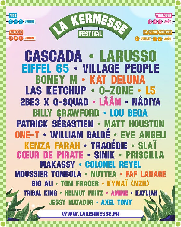 La Kermesse, les émotions d'hier pour un festival de souvenirs.