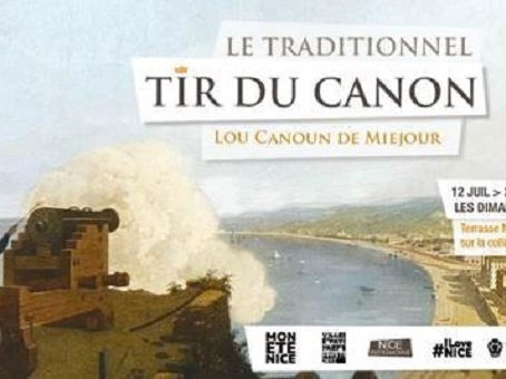 Venez découvrir une reconstitution théâtralisée du traditionnel tir du canon de midi à Nice