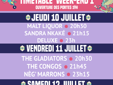 Le festoche est lancé, les vibes résonnent et toute l’équipe du Festival trépigne d’impatience à l’idée de vous retrouver !