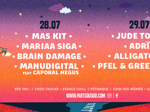 On y est ! La musique au cœur du festival Nuits du Sud...