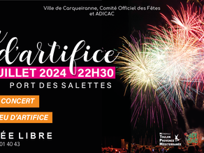 Carqueiranne : Feu d’artifice