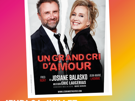 Spectacle « un grand cri d’amour » Après s’être aimés passionnément ; aujourd’hui ils se haïssent !