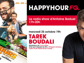 L’équipe du film 3 Jours Max sera sur FG ce soir invitée par Antoine Baduel