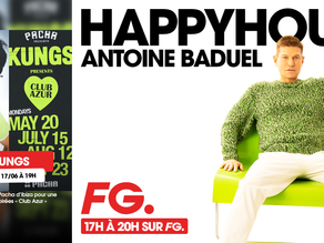 Le DJ Producteur Kungs sera ce soir l’invité d'Antoine Baduel dans son émission Happy Hour FG