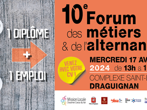 Ville de Draguignan : Forum des métiers et de l'alternance