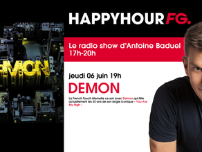 Demon sera ce soir l'invité d'Antoine Baduel dans son émission Happy Hour FG