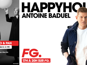 Le duo Polo & Pan sera ce soir invité par Antoine Baduel dans son émission Happy Hour FG