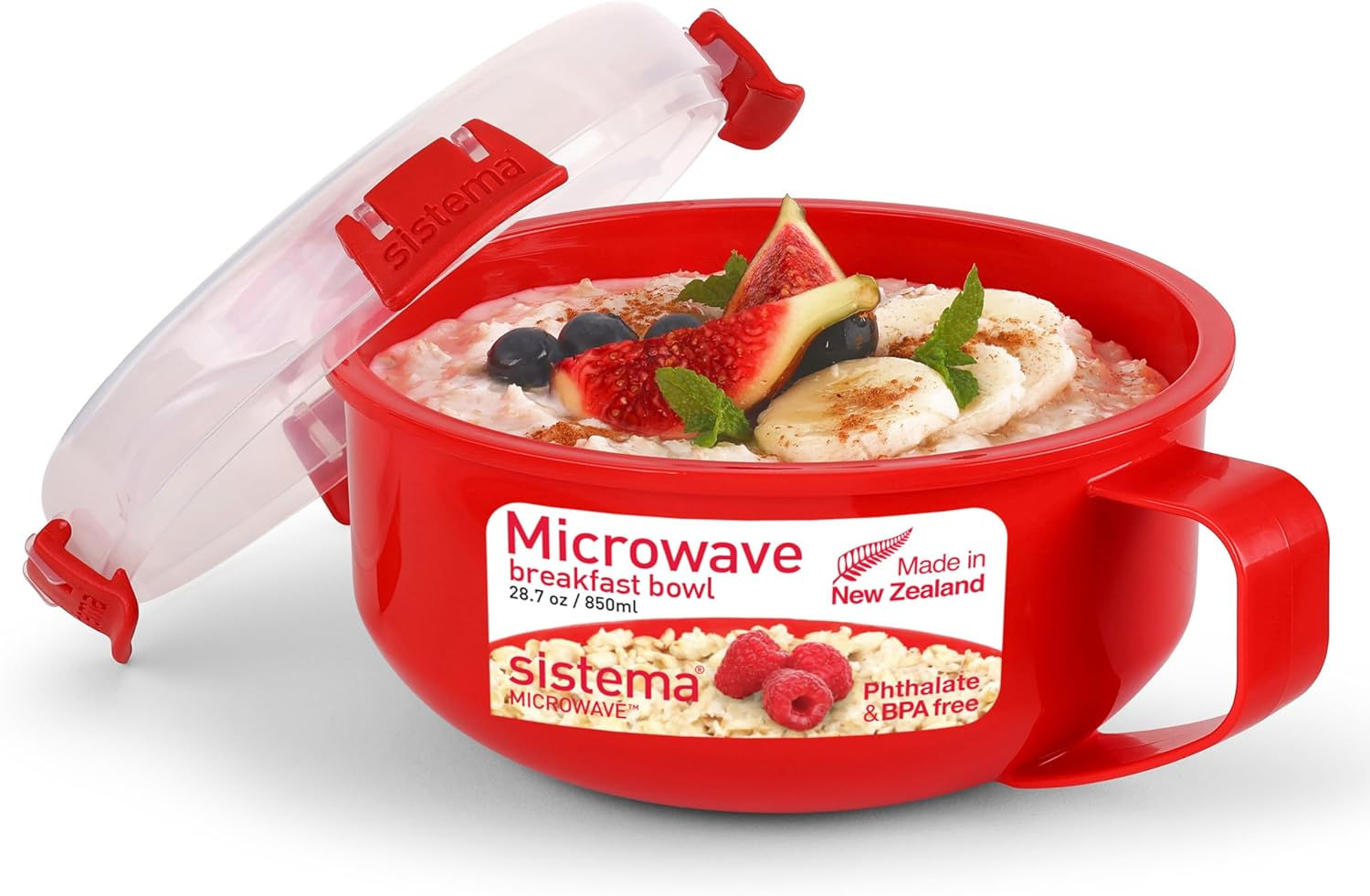 Sistema Microwave Breakfast Plastic Bowl
