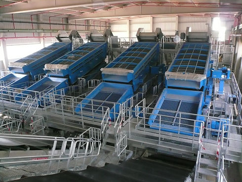 SPALECK Recycling waste screen