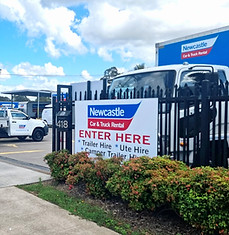 Example of site branding or enironmental design