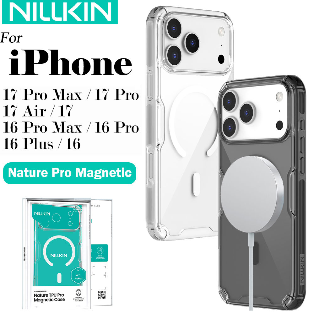 Nillkin For iPhone 17 Pro Max 17 Air iPhone 16 Pro Max 16 Plus 17Pro Nature Pro