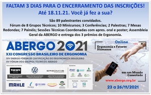 O Maior Evento da Ergonomia Brasileira