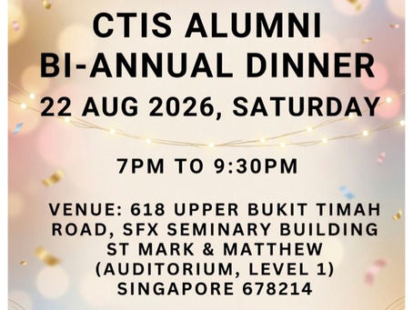CTIS ALUMNI BI-ANNUAL Dinner