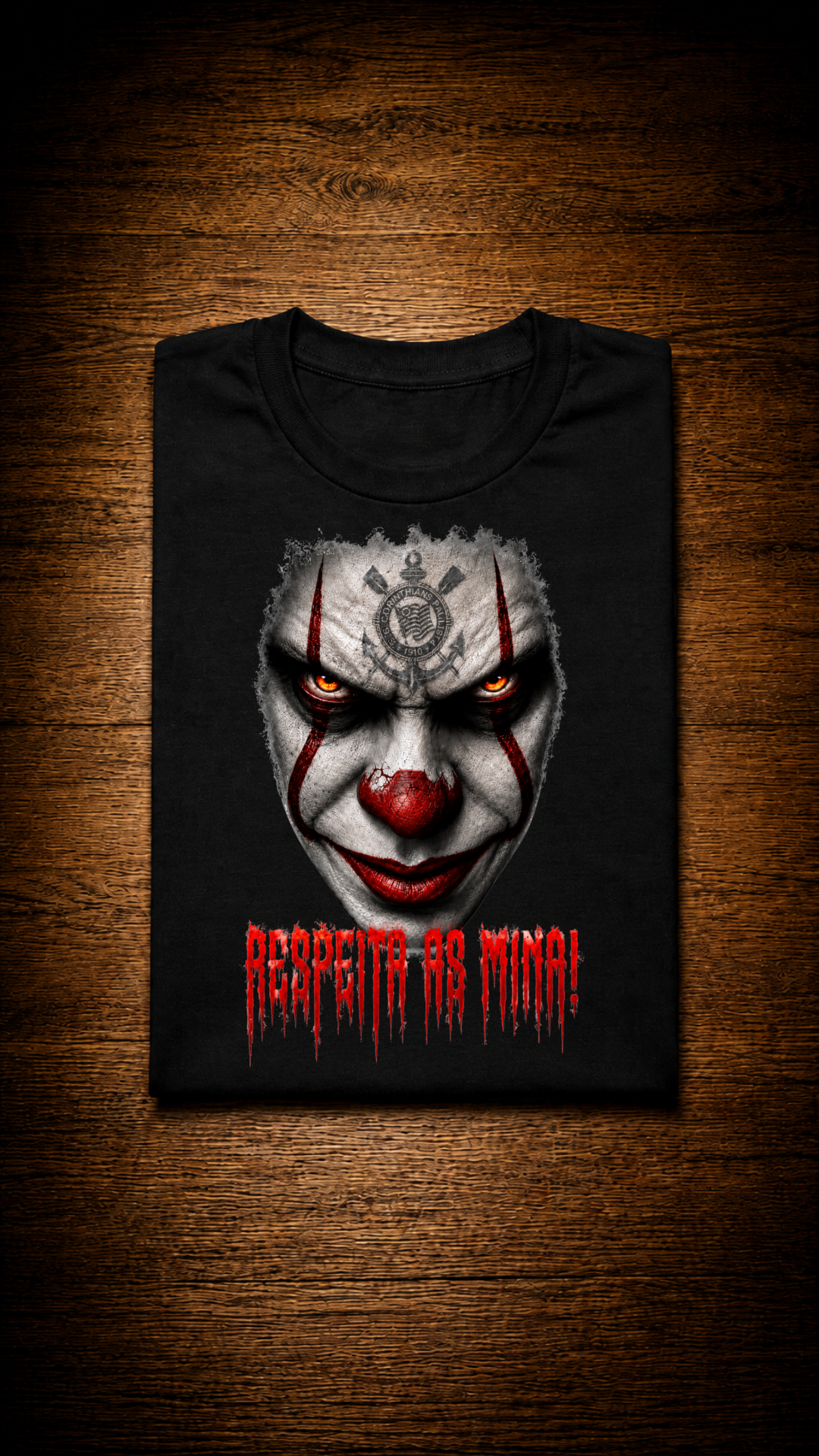 Camiseta Corinthians Respeita as Mina