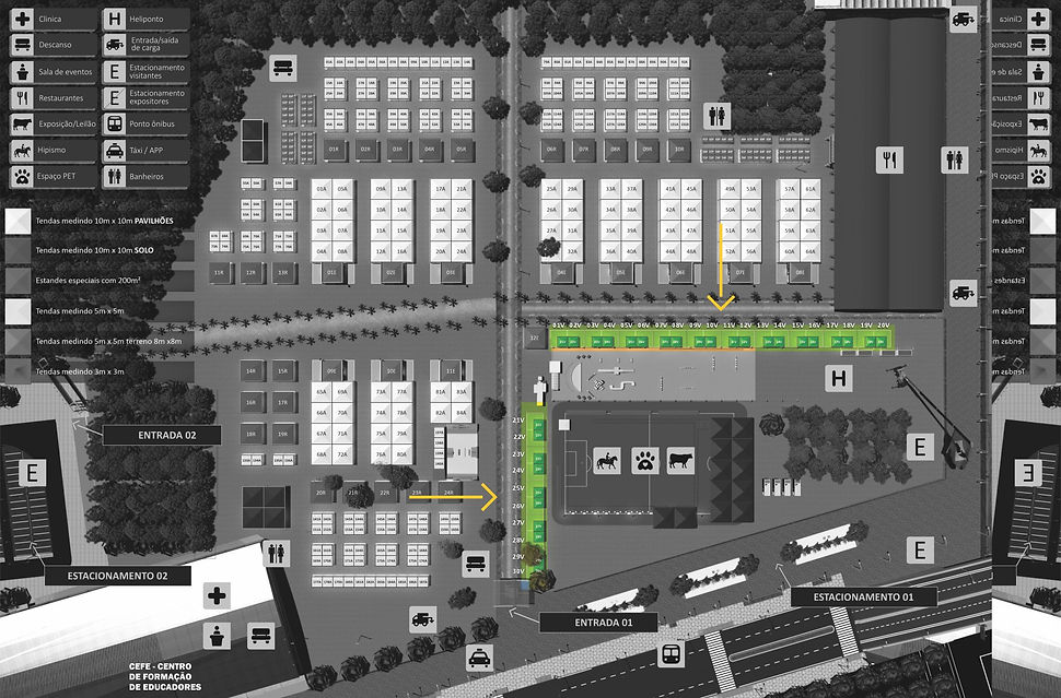 Mapa setor verde Agrotech Expo 2026