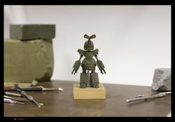 metabee clay sculpt 03 (close up)