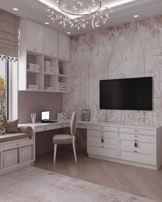 Учебная зона и ТВ-модуль