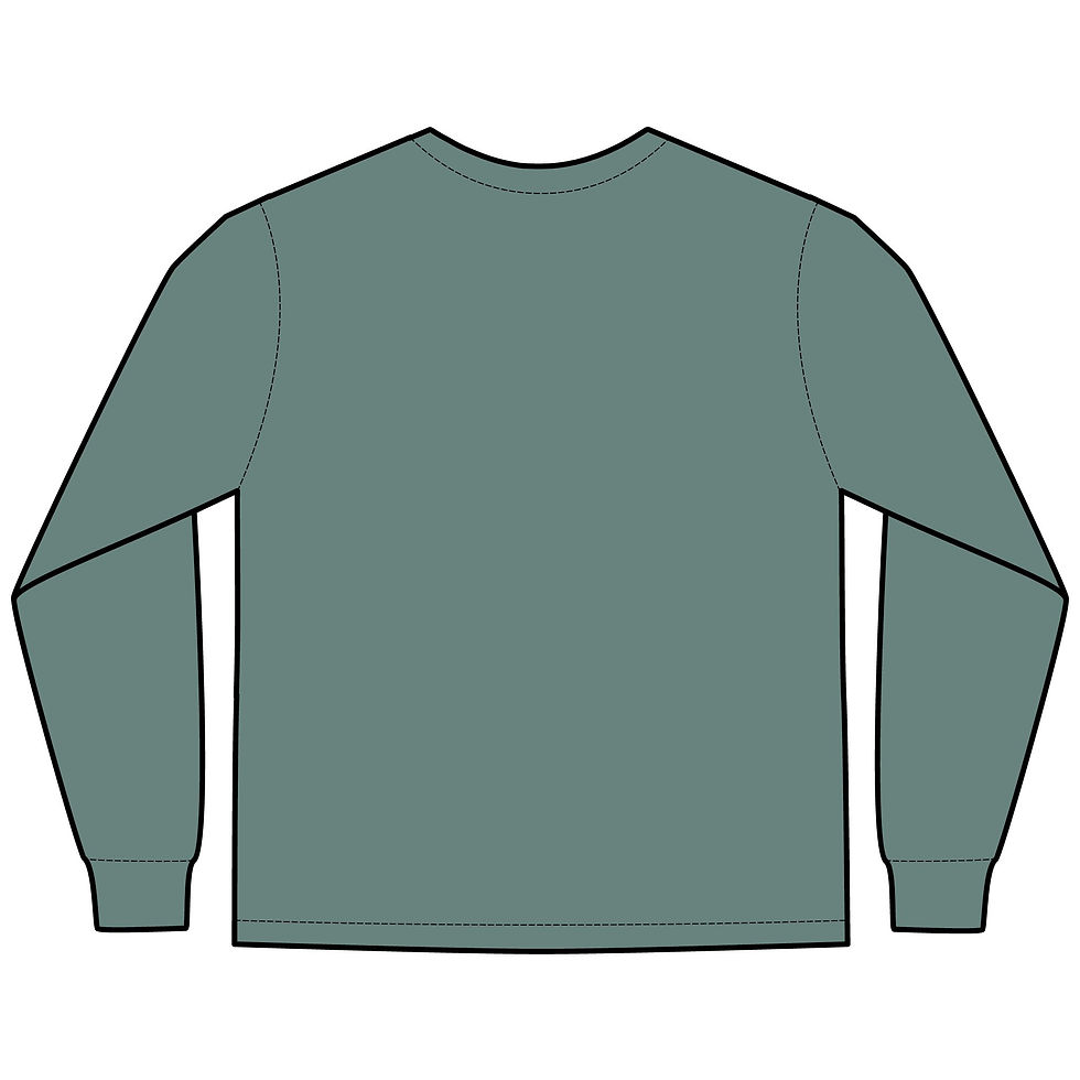 Thumbnail: Unisex ComfortWash® Garment-Dyed Long Sleeve T-Shirt