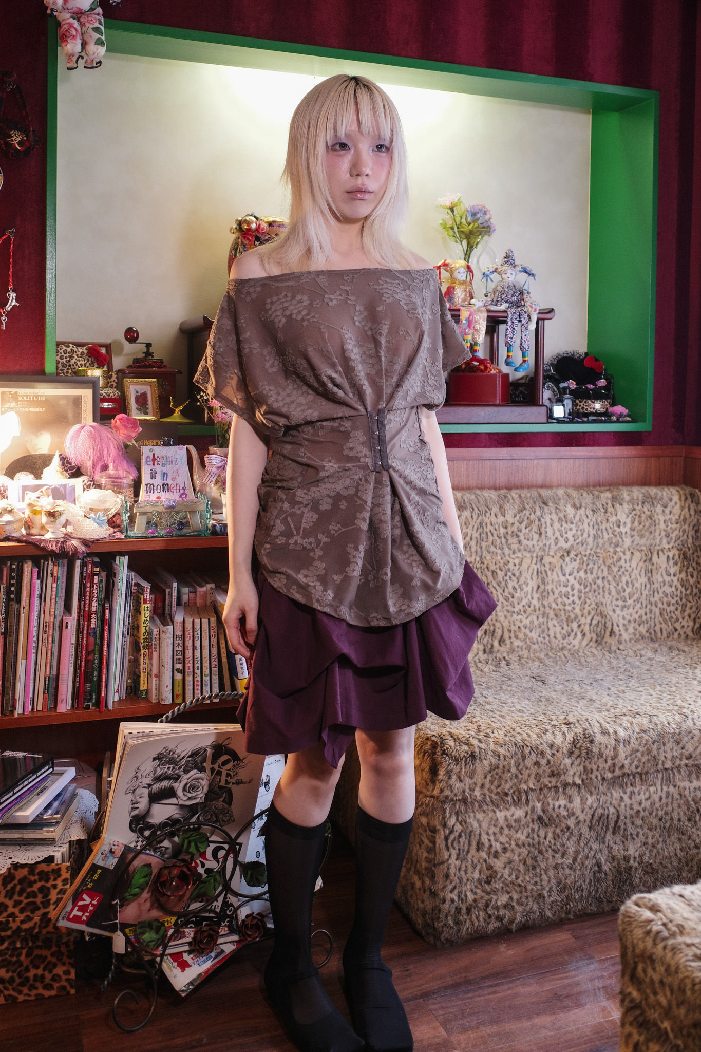 FLAKE TOP (GREY)