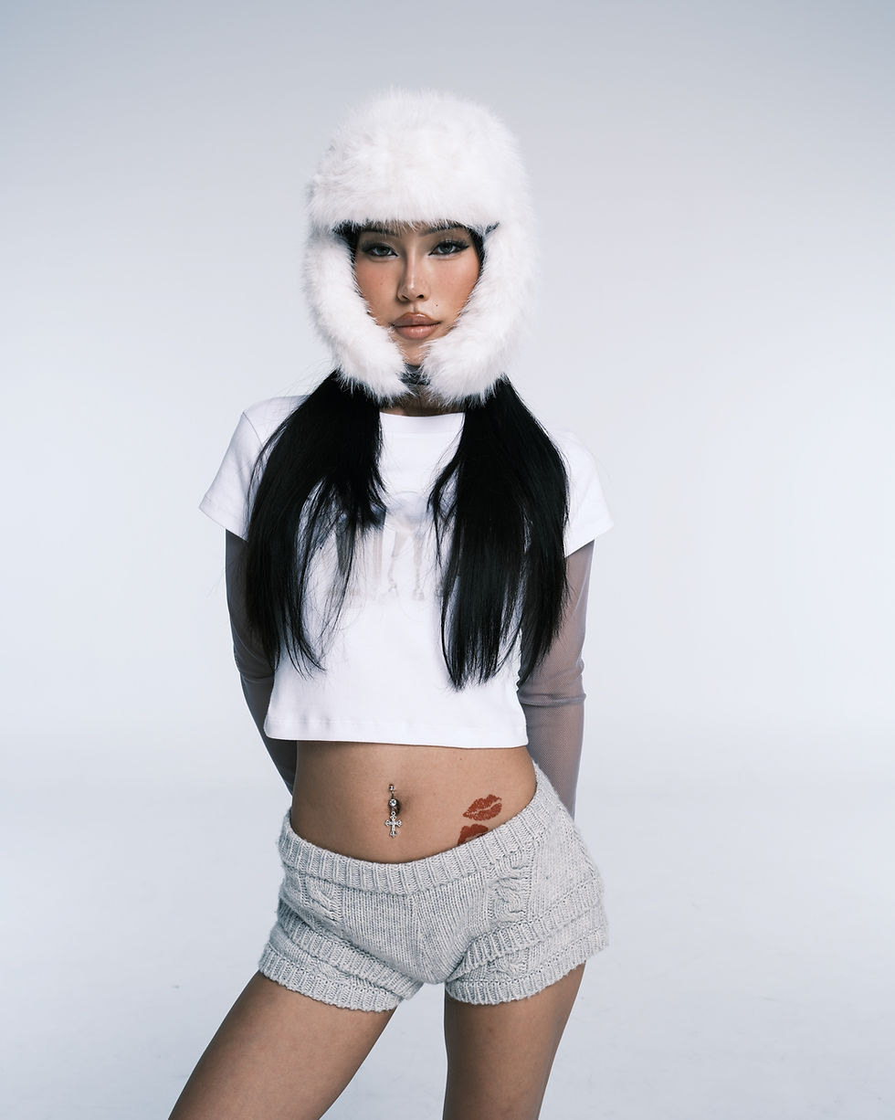 Thumbnail: Unicorn Layered T-shirt (WHITE)