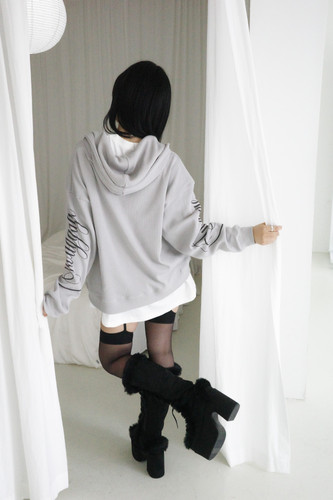 dydoshop ドールワッフルジップアップ dydoshop ドールワッフルジップアップ DOLL WAFFLE ZIP UP | dydoshop