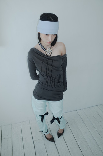 Blessing draped top | dydoshop