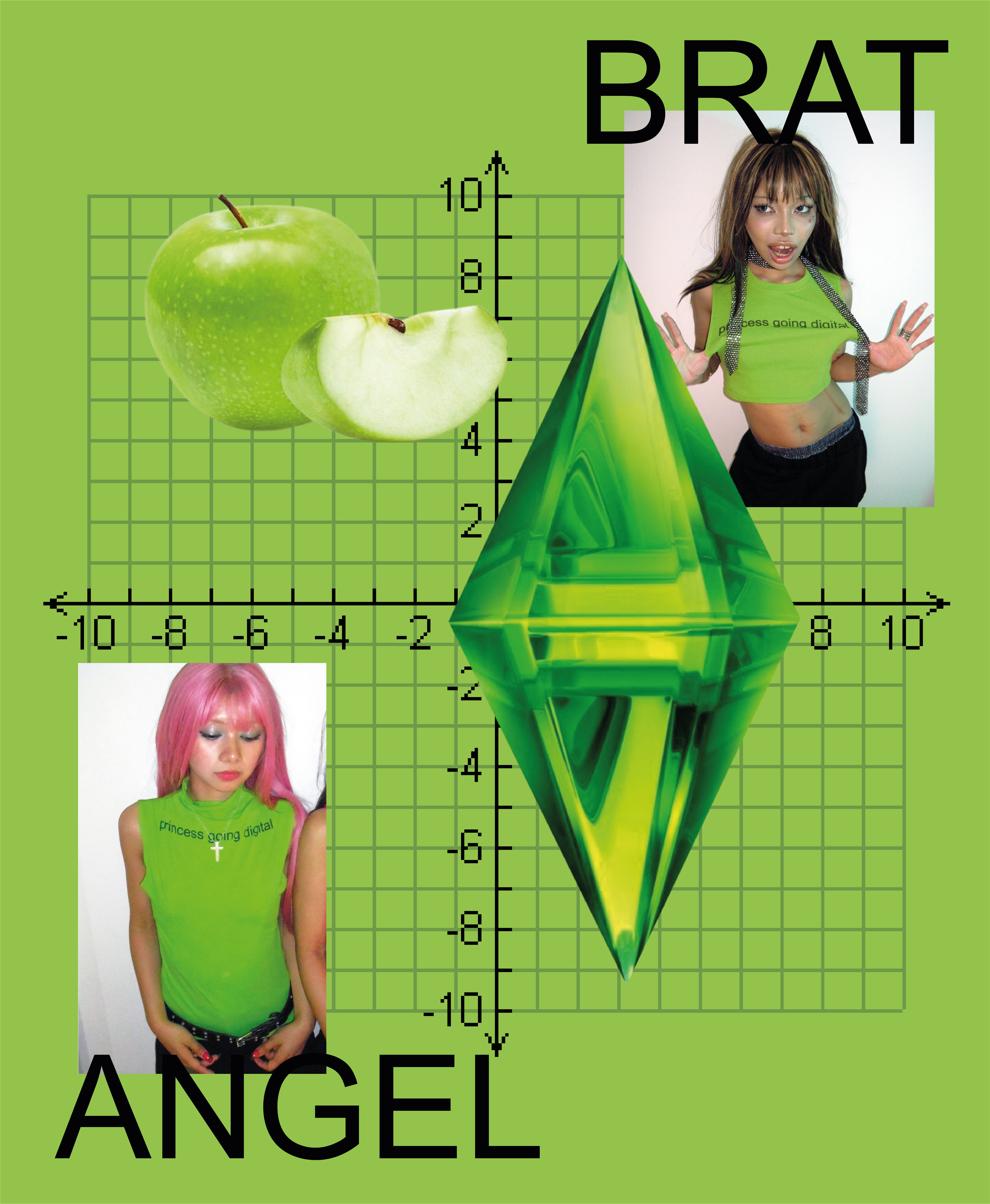 Coloring APPLE (BRAT/ANGEL )