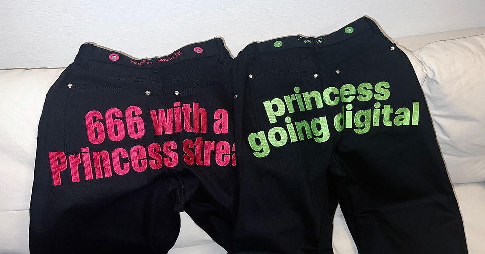 Thumbnail: DIGITAL PRINCESS JEANS