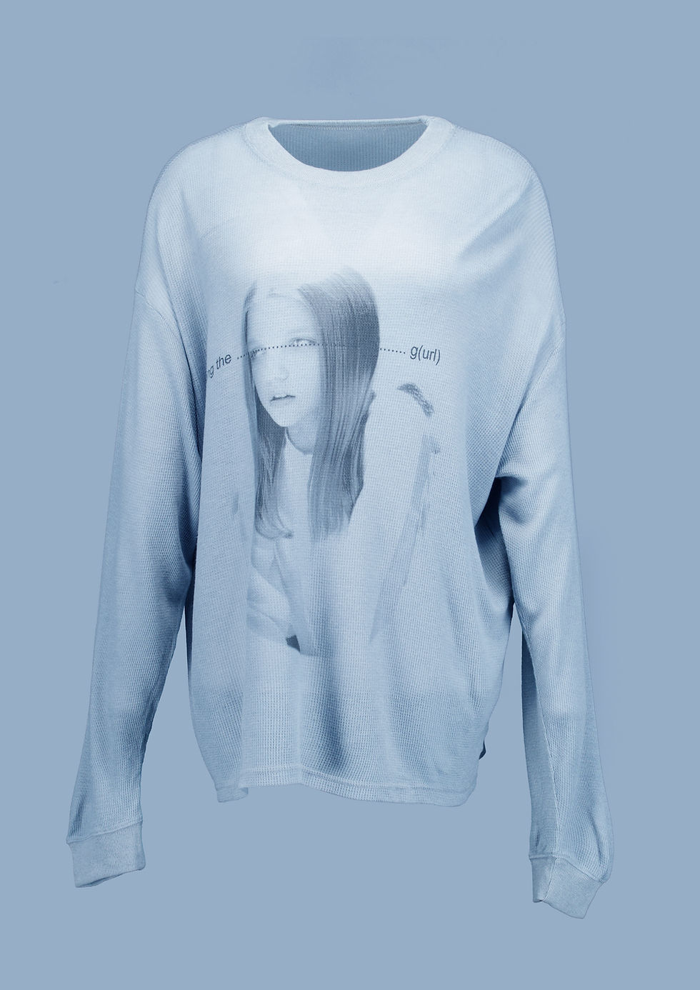 Thumbnail: GIRL SHEAR WAFFLE MTM (BLUE)