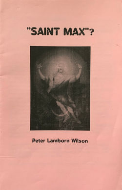"Saint Max"?
