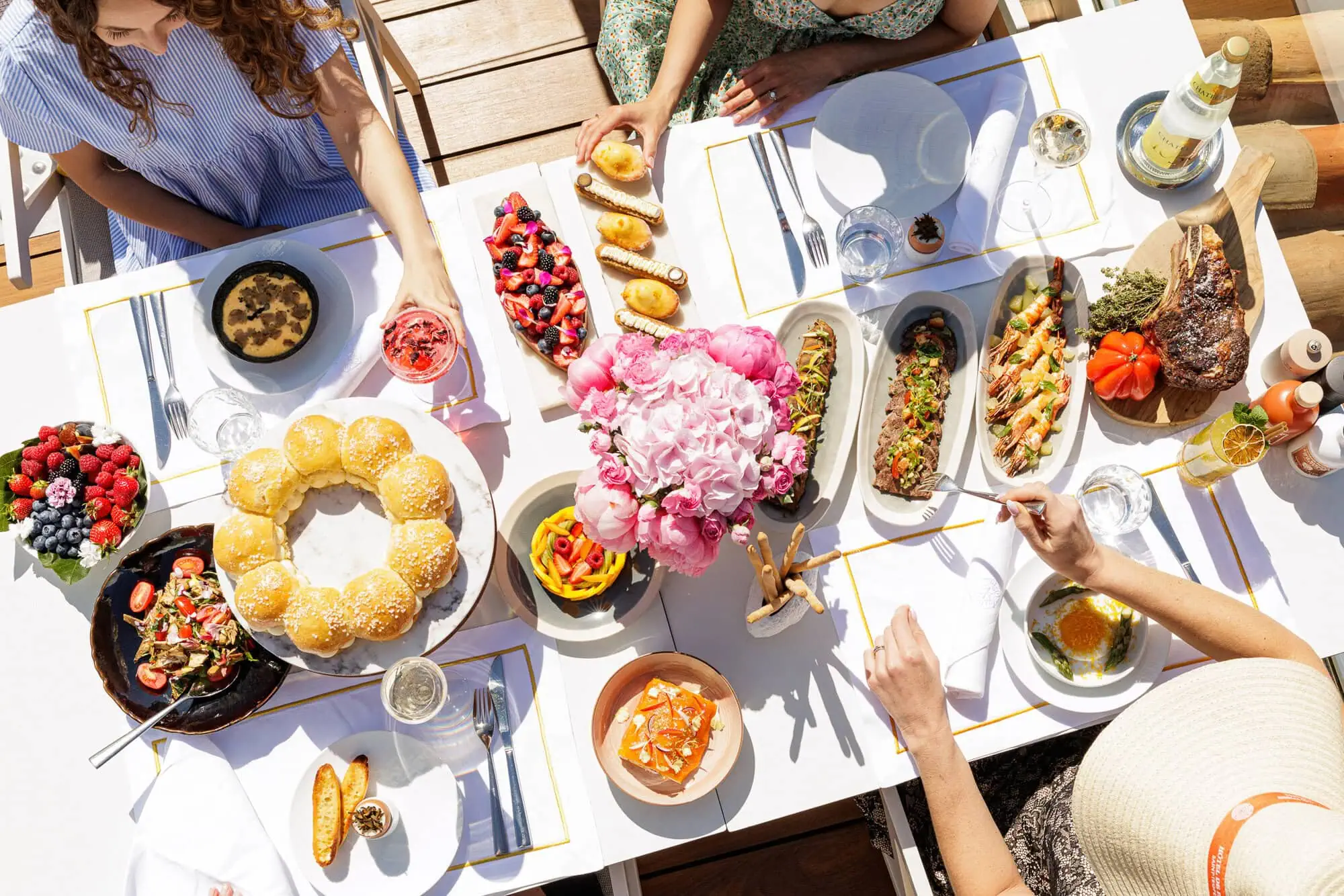 Shared moments on the terrace