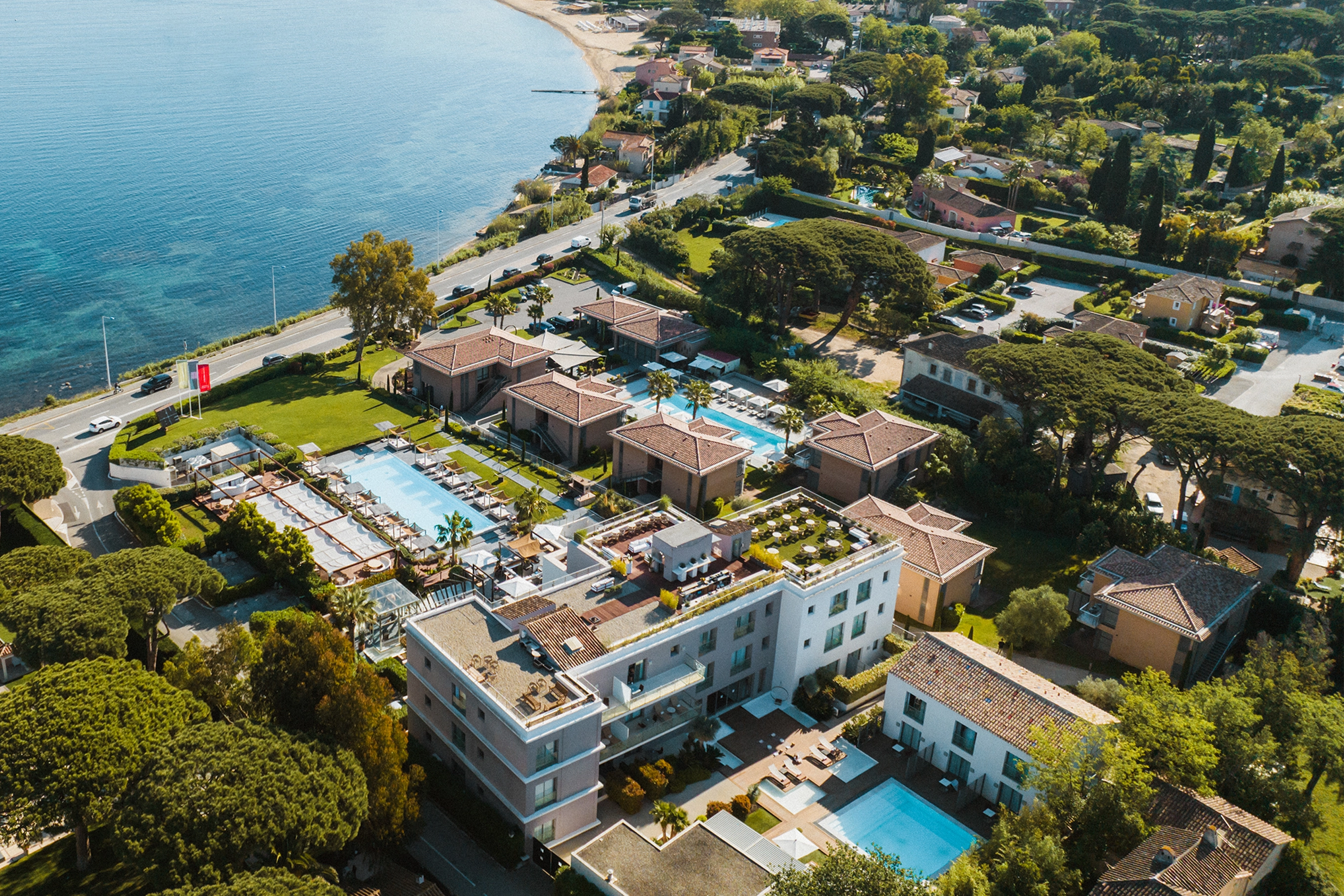 Ultra-modern design from above